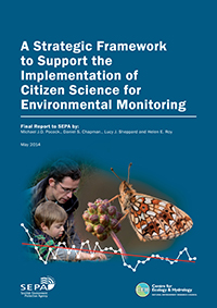 Front cover image of Choosing and Using Citizen Science full report