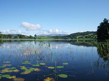Esthwaite Water in the English Lake District