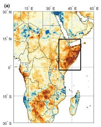 Mao: Rainfall in East Africa during 2016