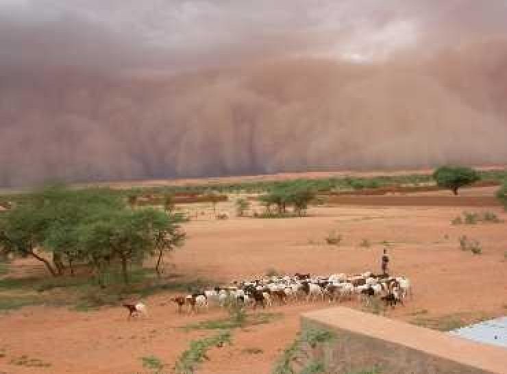 Sahel storm