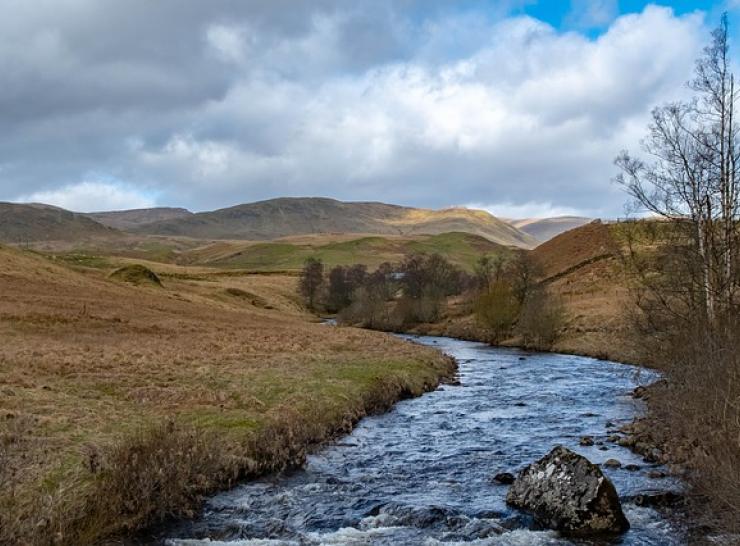 River in Scottish Highlands