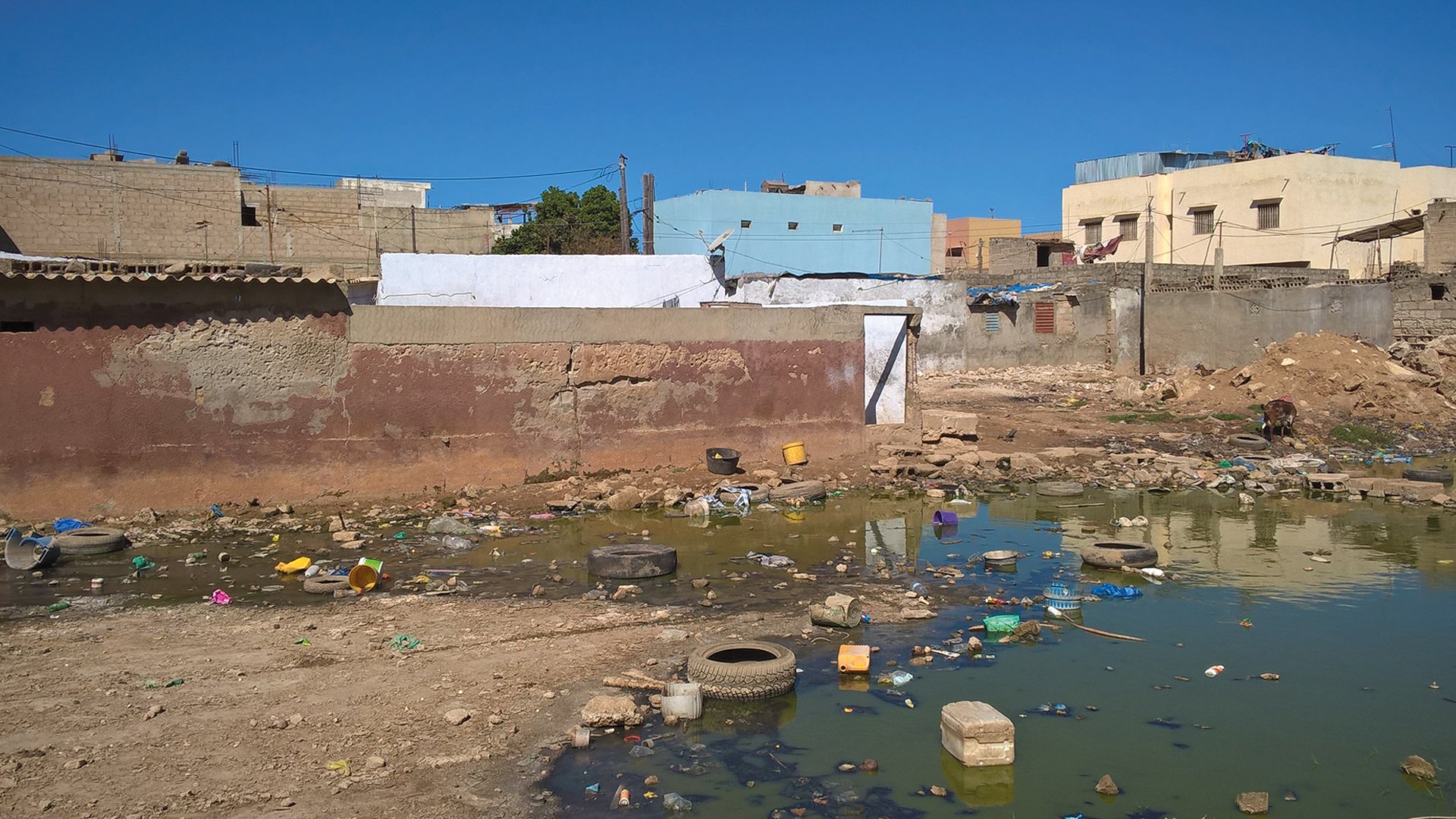 The impacts of flooding on a commune in Dakar, Senegal ©Tanya Warnaars