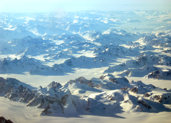 Mountains in eastern Greenland. (Photo by Andy Sier) Mountains in eastern Greenland. (Photo by Andy Sier)