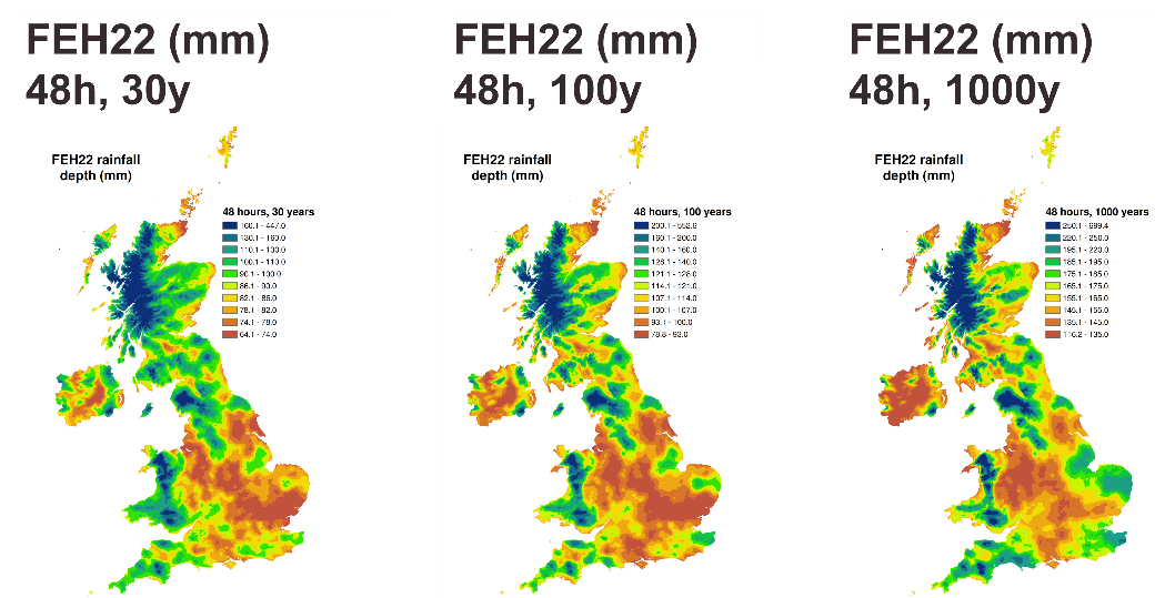 FEH UK maps