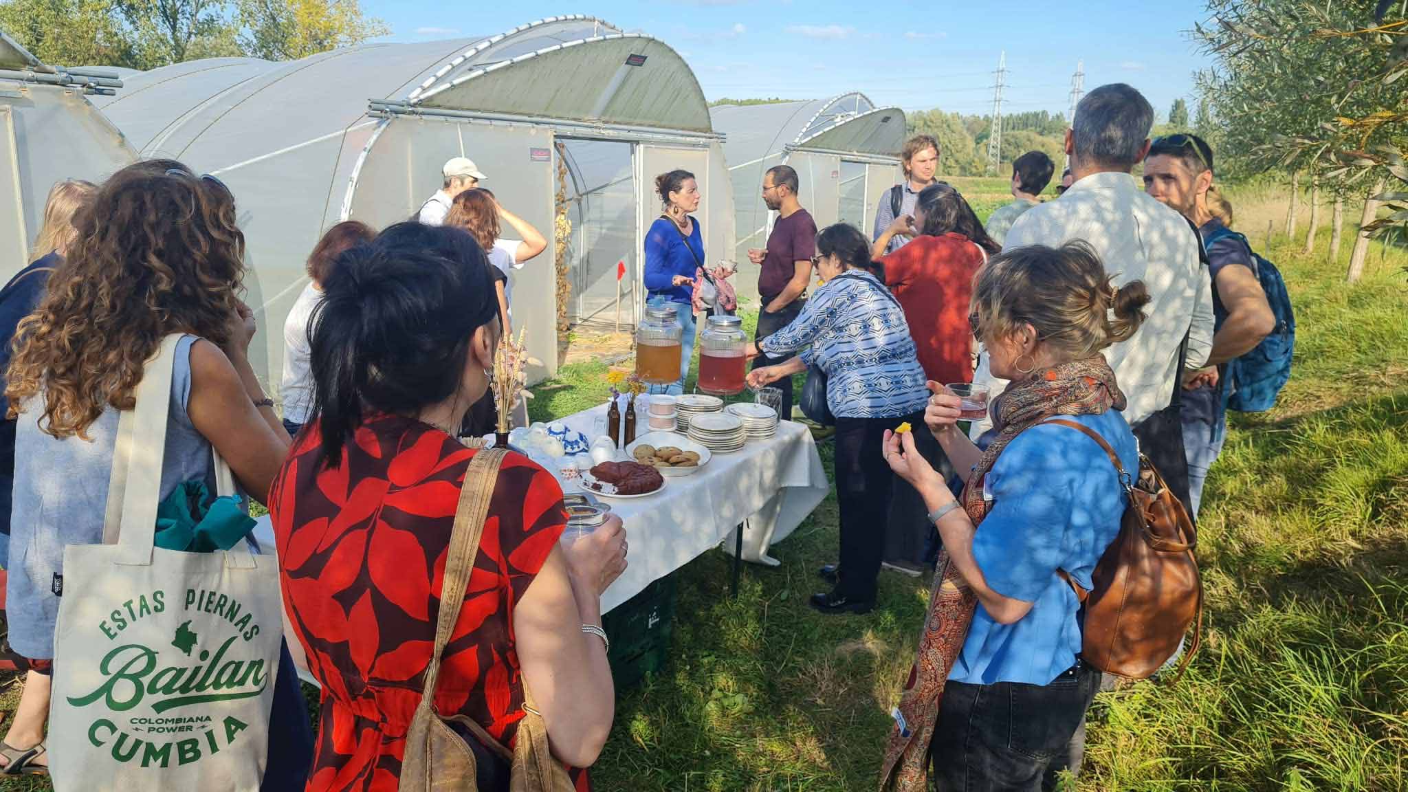 Attendees at the KEN agroecosystems, held on 29-30 September as part of the EU-funded BioAgora project.