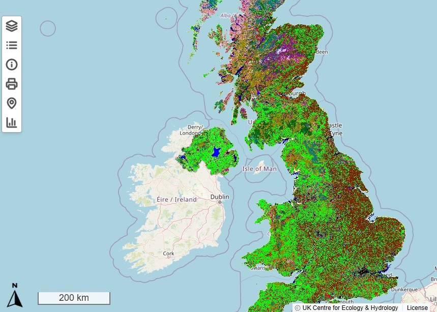 Land Cover Map 2024 on EIDC. Land Cover Map 2024 on EIDC.