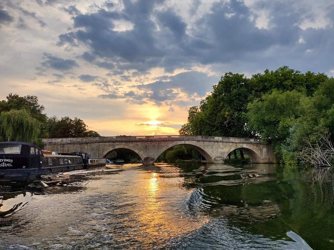 River Thames at Shillingford Bridge, taken by Ellie Pinches