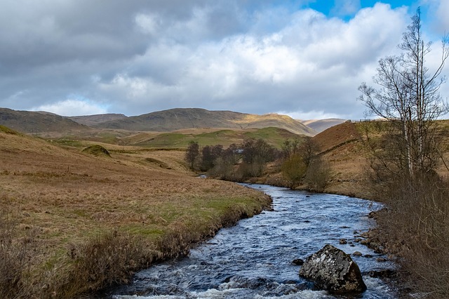 River in Scottish Highlands River in Scottish Highlands