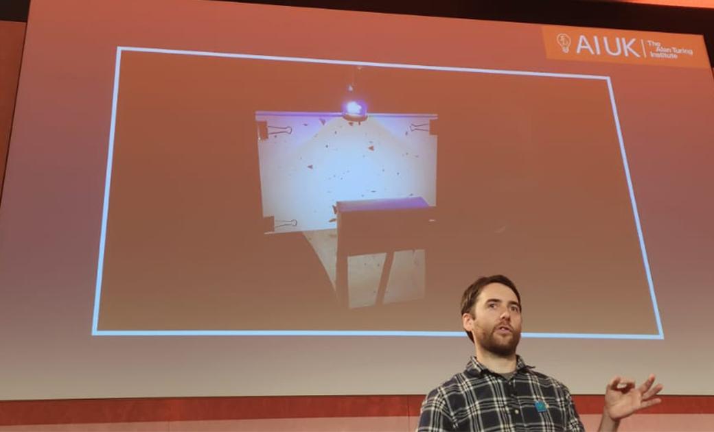 Demonstrating innovative technology at AI UK