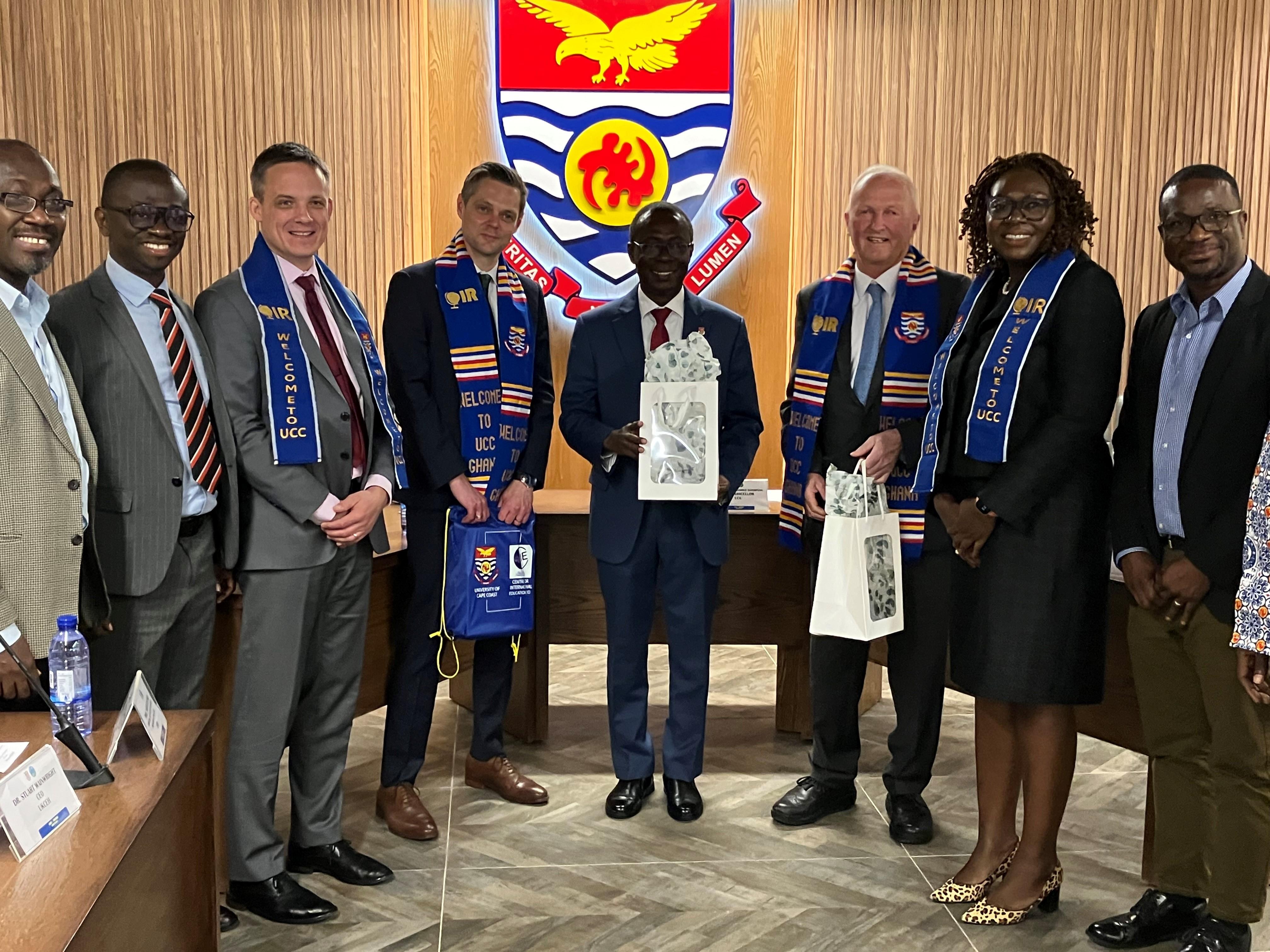 UKCEH MOU signing at University of Cape Coast