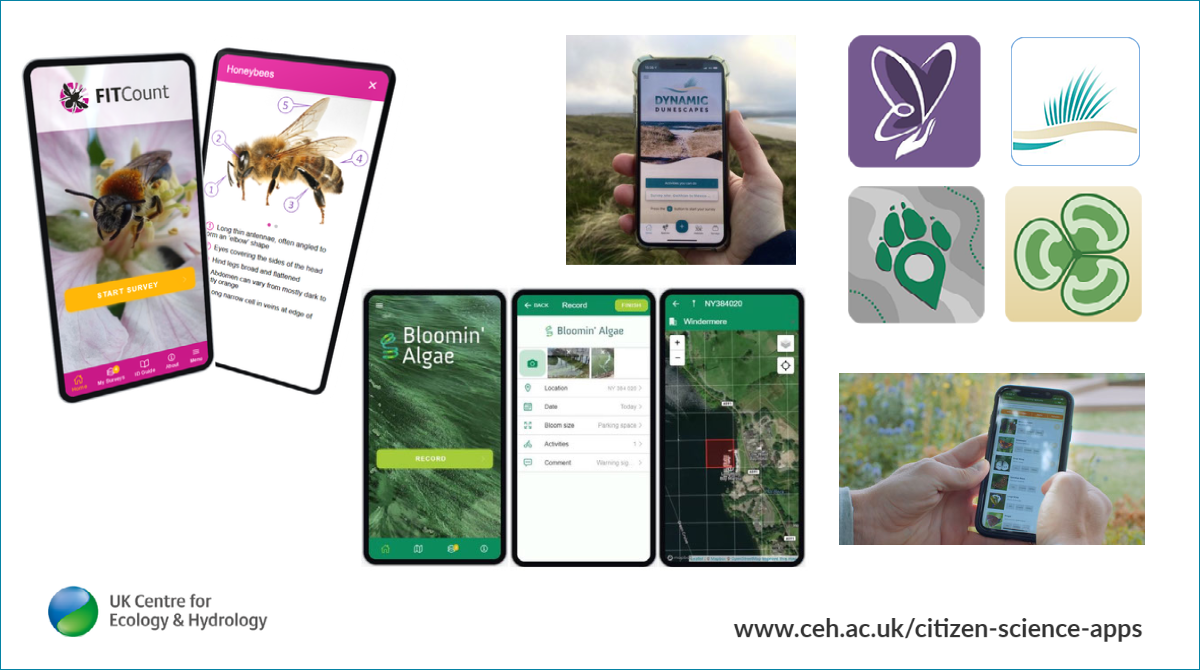 Citizen science apps