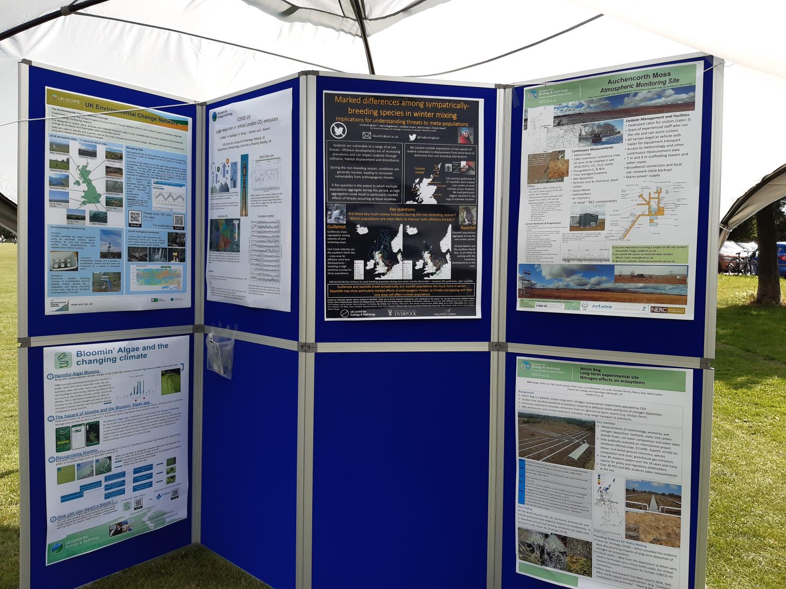 Posters at the Edinburgh Climate Science Festival