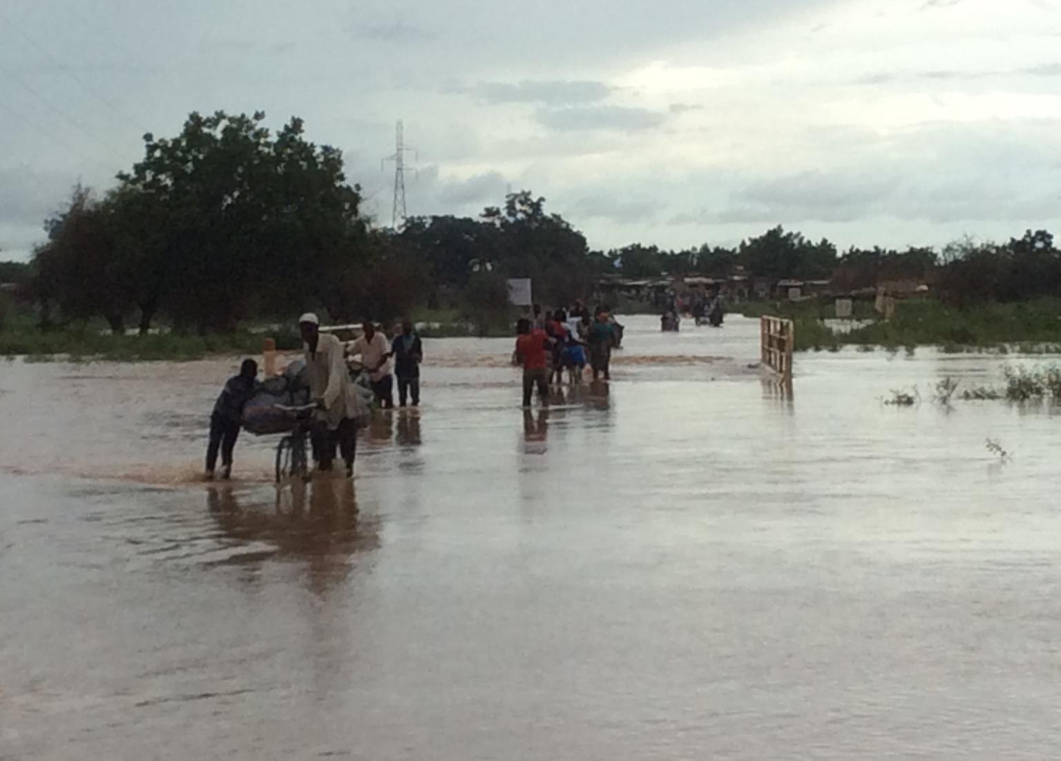 Flooding in Ouagadougou