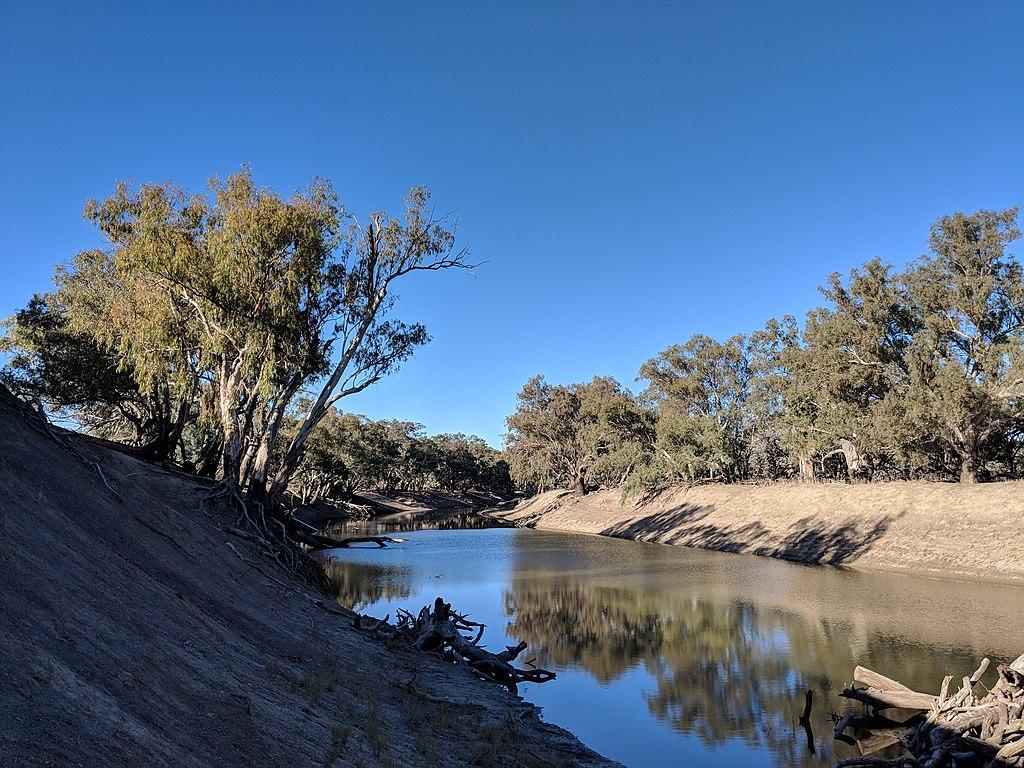 Darling River at Toorale    Photo: B897, CC BY-SA 4.0