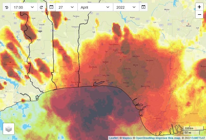 West Africa nowcasting portal