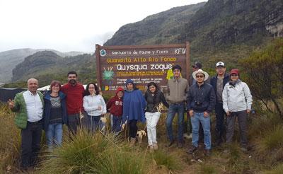 Visiting the protected area Guanenta Alto Rio Fonce (Fauna and Flora Sanctuary)