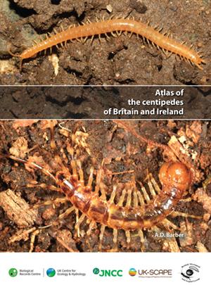 Front cover of Atlas of the centipedes of Britain and Ireland