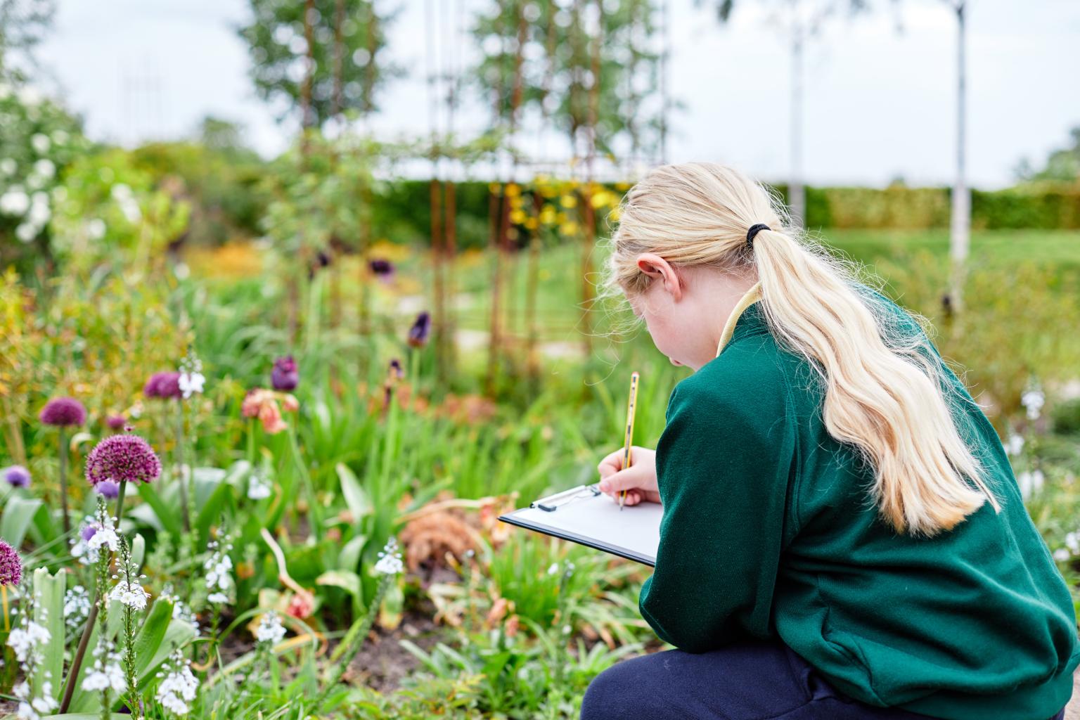 Nature activity day at RHS Garden Bridgewater