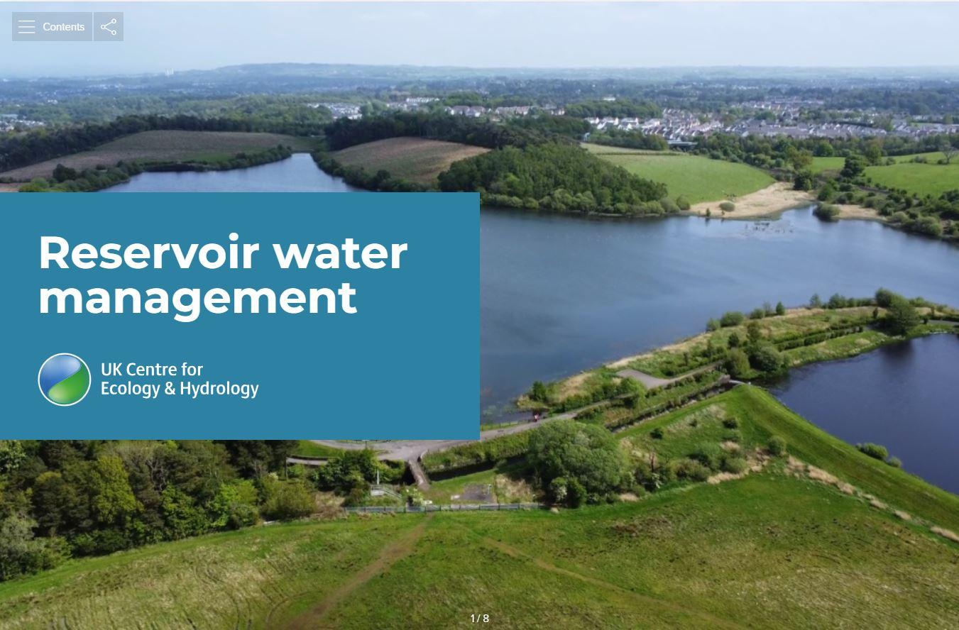 Reservoir water management brochure cover