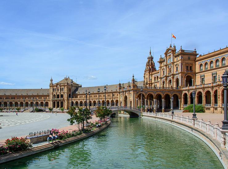 Plaza de Espana in Seville