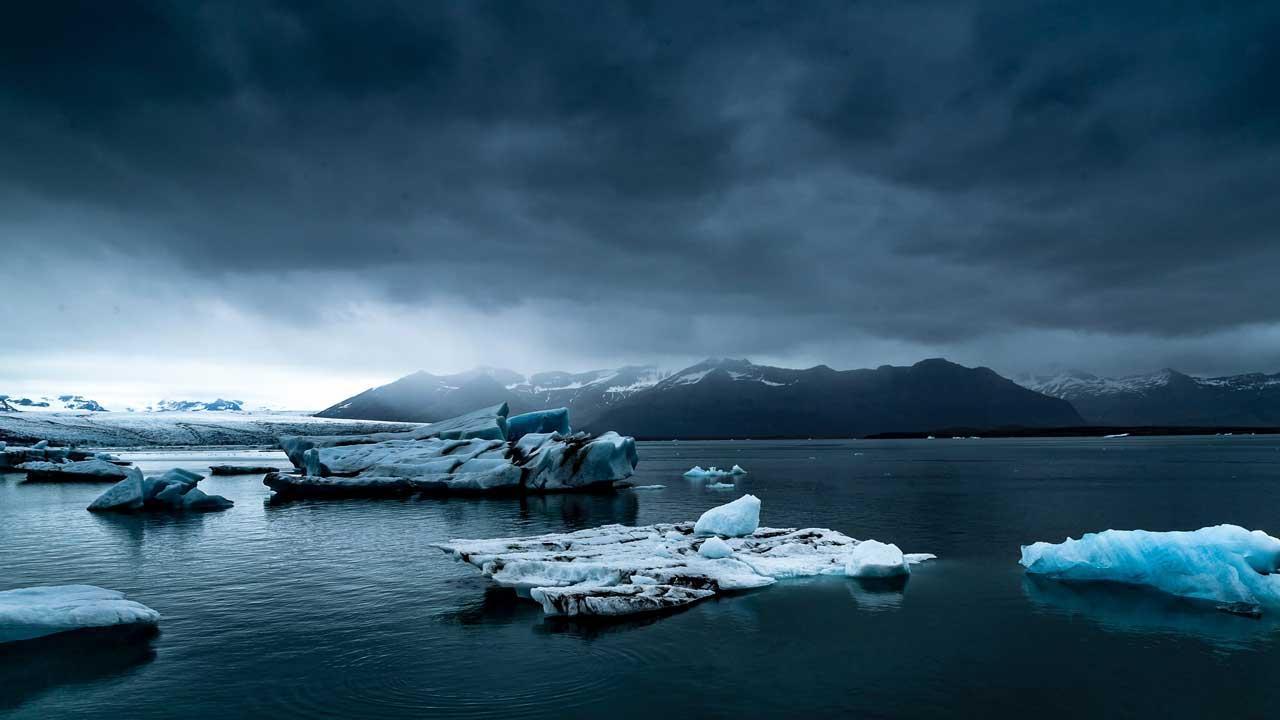 Ice flow, Iceland