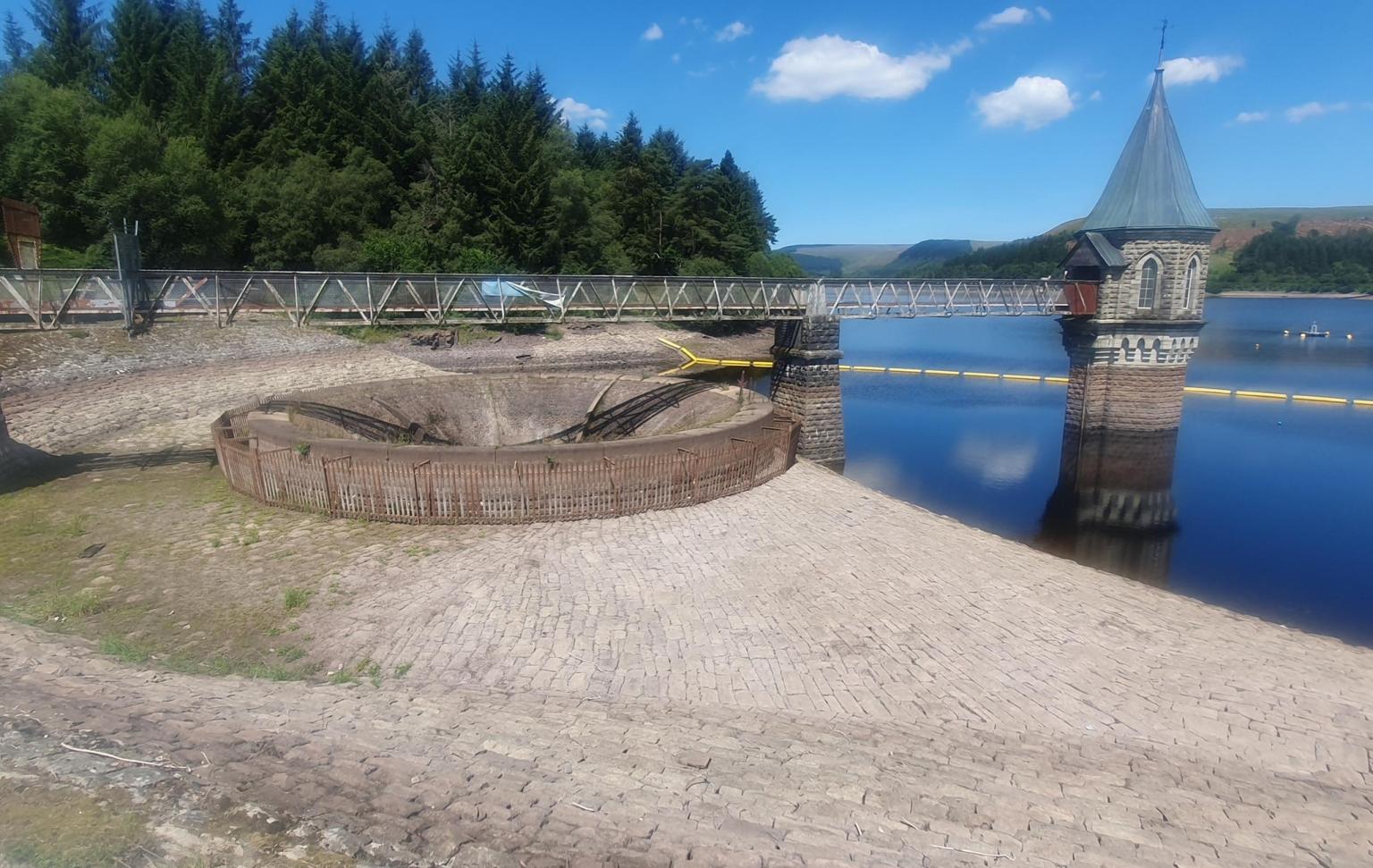 Pontsticill reservoir, July 2025.