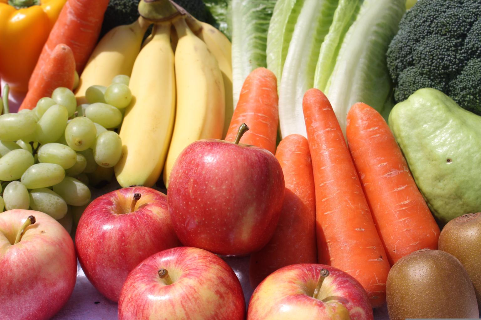 Fruit and veg. Photo: Pixabay.