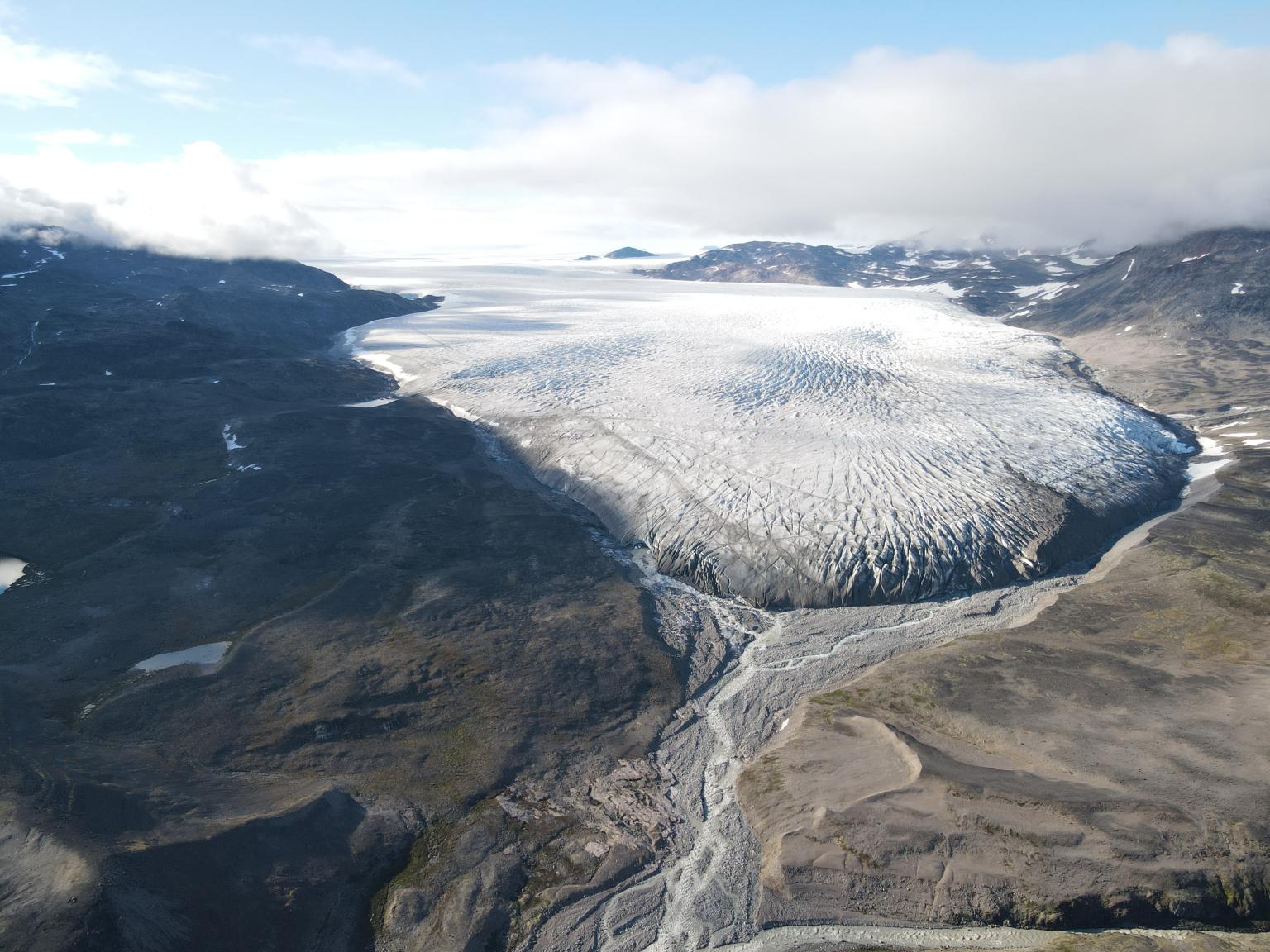 Glacier outlet at Narsarsuaq, Greenland. Photo: Jakub Žárský