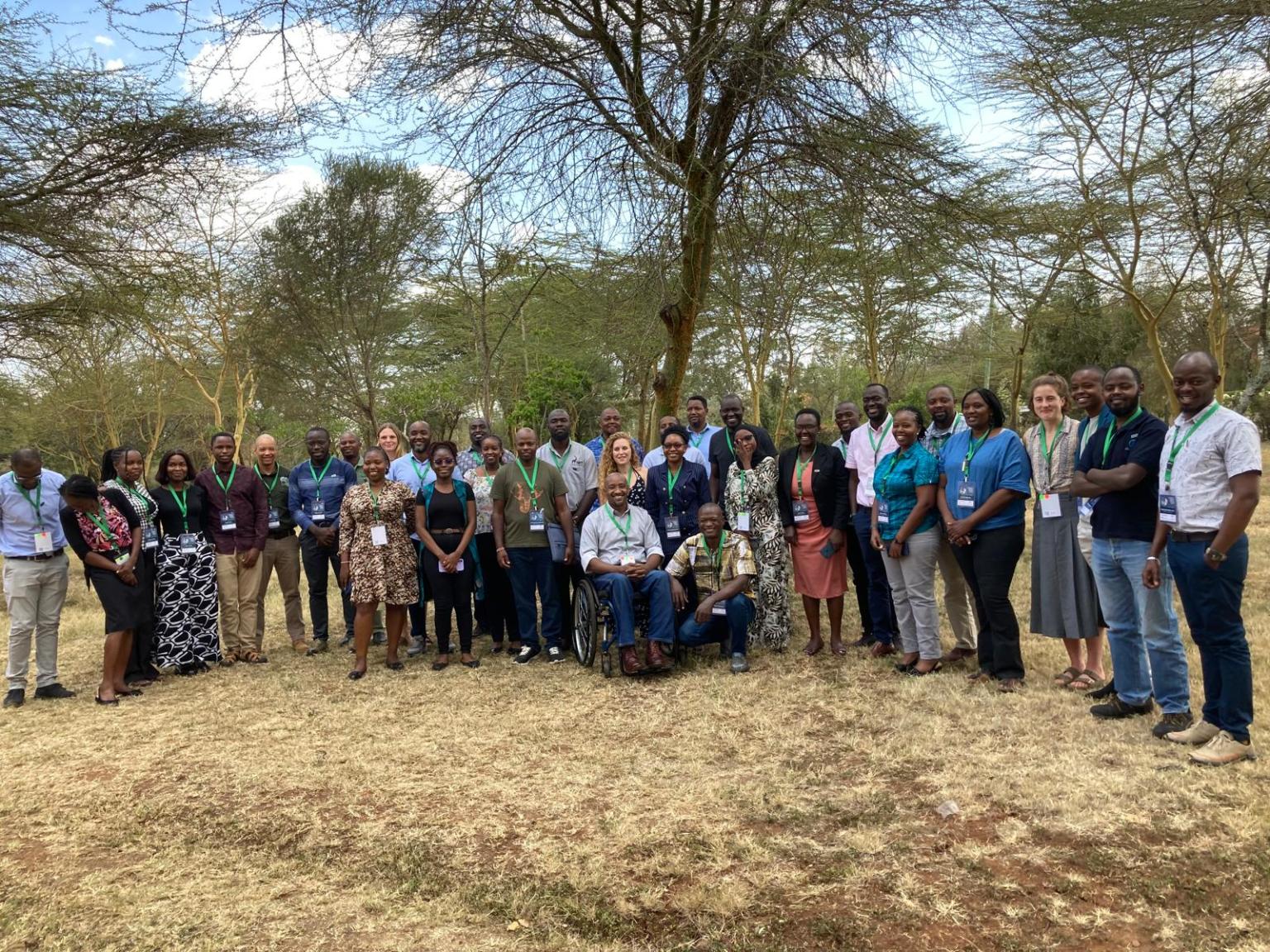 Group shot of workshop participants