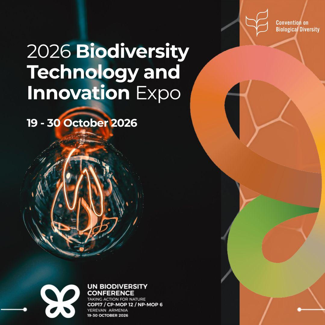 2026 Biodiversity Technology and Innovation Expo graphic