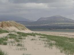 Sand dunes and landscape