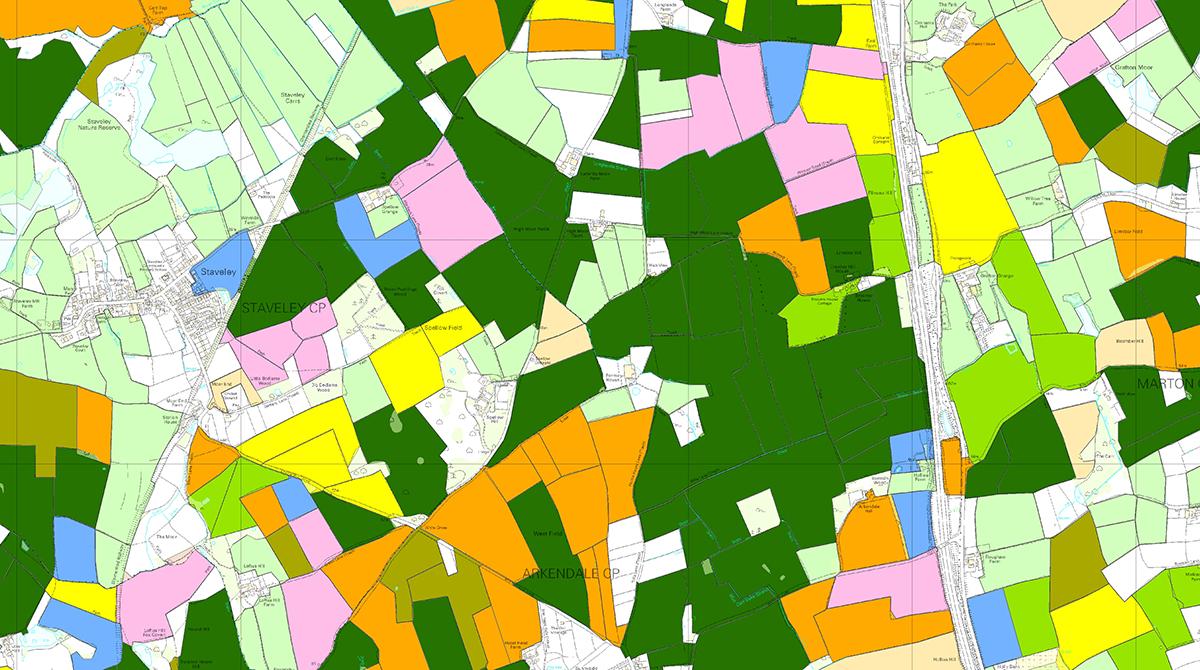 Sample detail from UKCEH Land Cover plus Crop Map