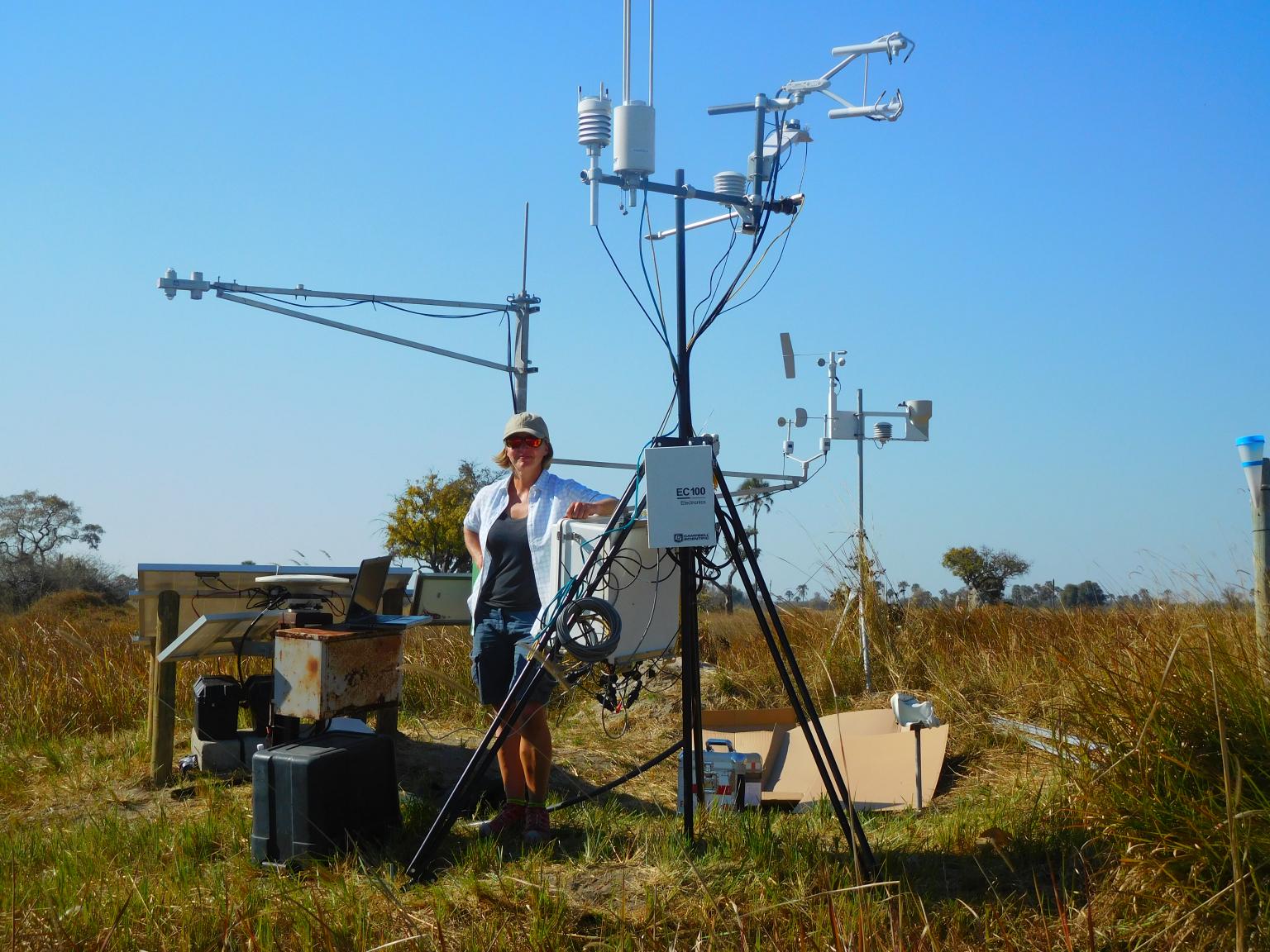 Eddy-covariance system setup complete!