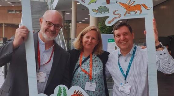 IPBES co-chairs Peter Stoett, Helen Roy, Anibal Pauchard