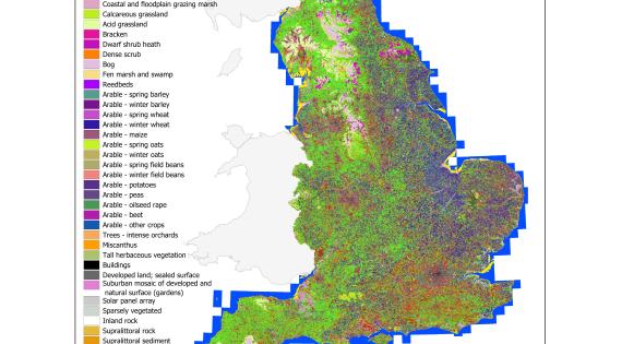 England 3m Land Cover Map.