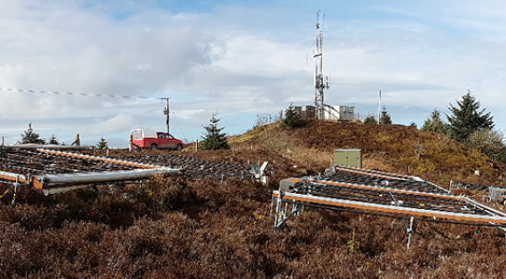 Climate change experiments at the Clocaenog field site