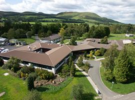 Aerial view of Edinburgh site. Photo Cloud Nine Photography