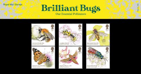 Set of 6 stamps