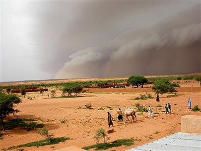 Storm in the West African Sahel