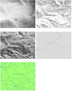 Integrated Hydrological Digital Terrain Model