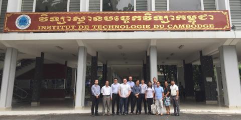 Participants at the first TEFRIC workshop, ITC, Phnom Penh, 18 July 2018