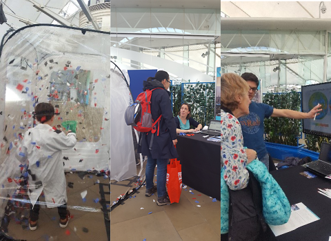 Activities at the Air Pollution and You event