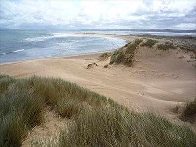 Large blowout at Whiteford Burrows