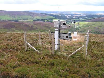 A typical station in the COSMOS UK network A typical station in the COSMOS UK network