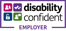 Disability Confident employer logo