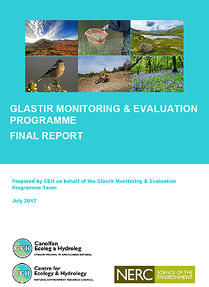 Front cover of Glastir Monitoring and Evaluation Programme final report Front cover of Glastir Monitoring and Evaluation Programme final report