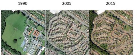 Urbanisation Edinburgh 1990-2015 Urbanisation Edinburgh 1990-2015