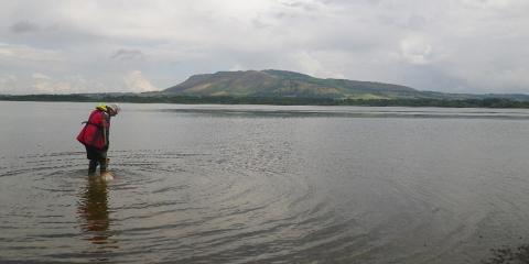 Monitoring water quality and biodiversity at Loch Leven