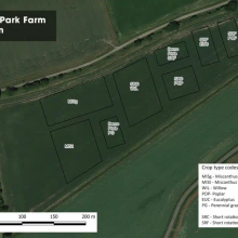 Cockle Park hub site plot locations map