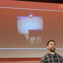 Demonstrating innovative technology at AI UK